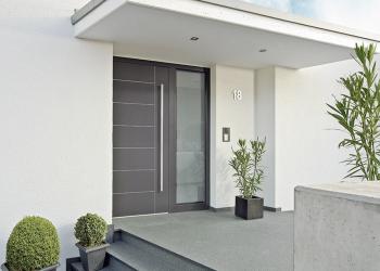 Haustürüberdachung